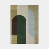 Serge Lesage Ombres Emerald Rug in emerald