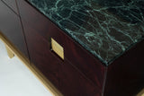Sezione Brass Stand Luxury TV Cabinet, detail