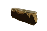 Sakar Luxury Polished Brass Sideboard & Emperador Marble