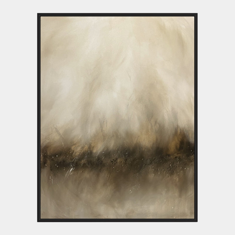 Smoke Rise Hand-Painted Luxury Wall Art