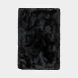 Soffice Deep Shaggy Luxury Rug, shown in Black