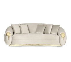 The Soleil Sofa by Boca Do Lobo: A captivating fusion of vintage and contemporary design, inspired by the Cirque du Soleil.