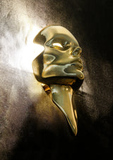 Saka Gold Luxury Handcrafted Polished Brass Wall Lamp