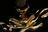 Saka Gold Luxury Handcrafted Polished Brass Wall Lamp