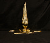 Saka Gold Luxury Handcrafted Polished Brass Wall Lamp
