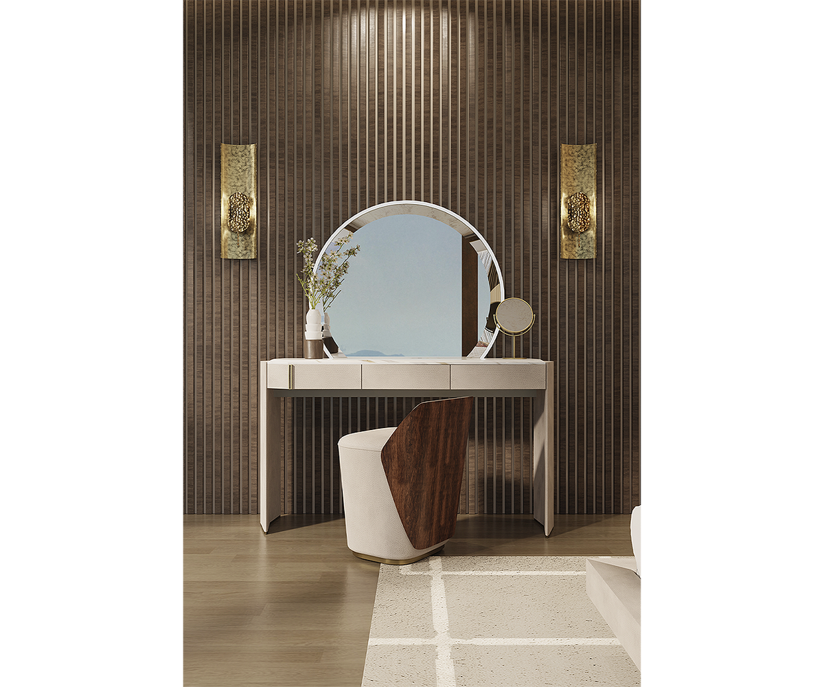 fitted lace wedding dress Lexington Luxury Dressing Table: Premium Statuario Marble & Eucalyptus