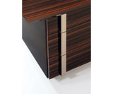 Spearing Writing Desk: Luxury Marble and Wood Executive Desk for Home Office, alternative angle