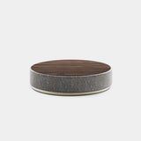 Stellan Upholstered Base Luxury Coffee Table, alternative angle