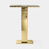 Stilo Backlit Gold Luxury Console Table, second view