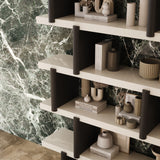 Stylish Club Natur Bookcase 3