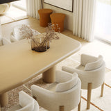 Stylish Club Natur Dining Table 6