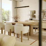 Stylish Club Natur Dining Table 4