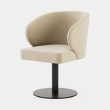 Stylish Club Fortune Swivel Dining Chair