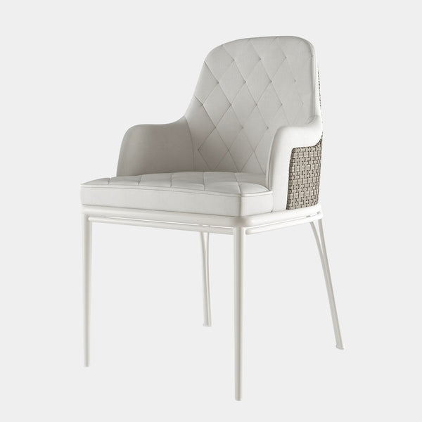 Synthetic Rope Luxury Outdoor Dining Chair