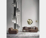 Tangram Large Gold Mirror Luxury Wall Light, view 3