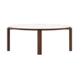 Laskasas Tasos oval ceramic coffee table
