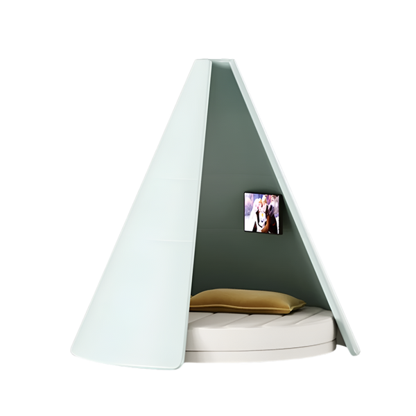 Neverland Teepee by Fairytale: Luxurious Dreamy Space in Lacquered Wood