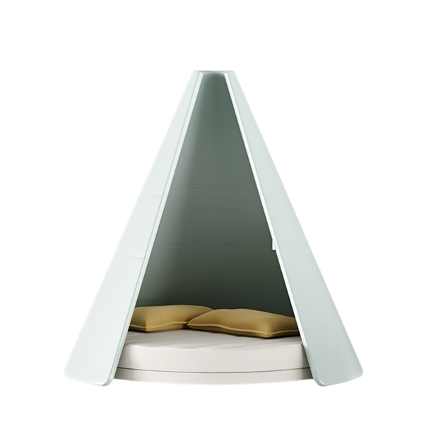 Neverland Teepee by Fairytale: Luxurious Dreamy Space in Lacquered Wood
