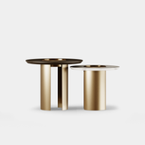 The Private Label Janus Side Table, available from Touched Interiors UK