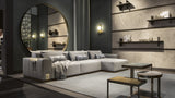 Chic brass sconce exuding timeless sophistication