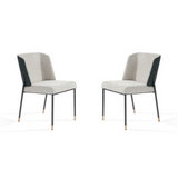 Victor Dining Chair - Enzimi Cream - Set of 2
