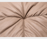 Trentini Leather Strap Luxury Ottoman, view 4