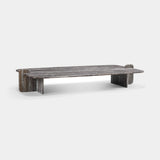 Tressette Folded Slab Marble Luxury Coffee Table, second view