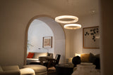 United Alabaster Halo Pendant Light, view 4