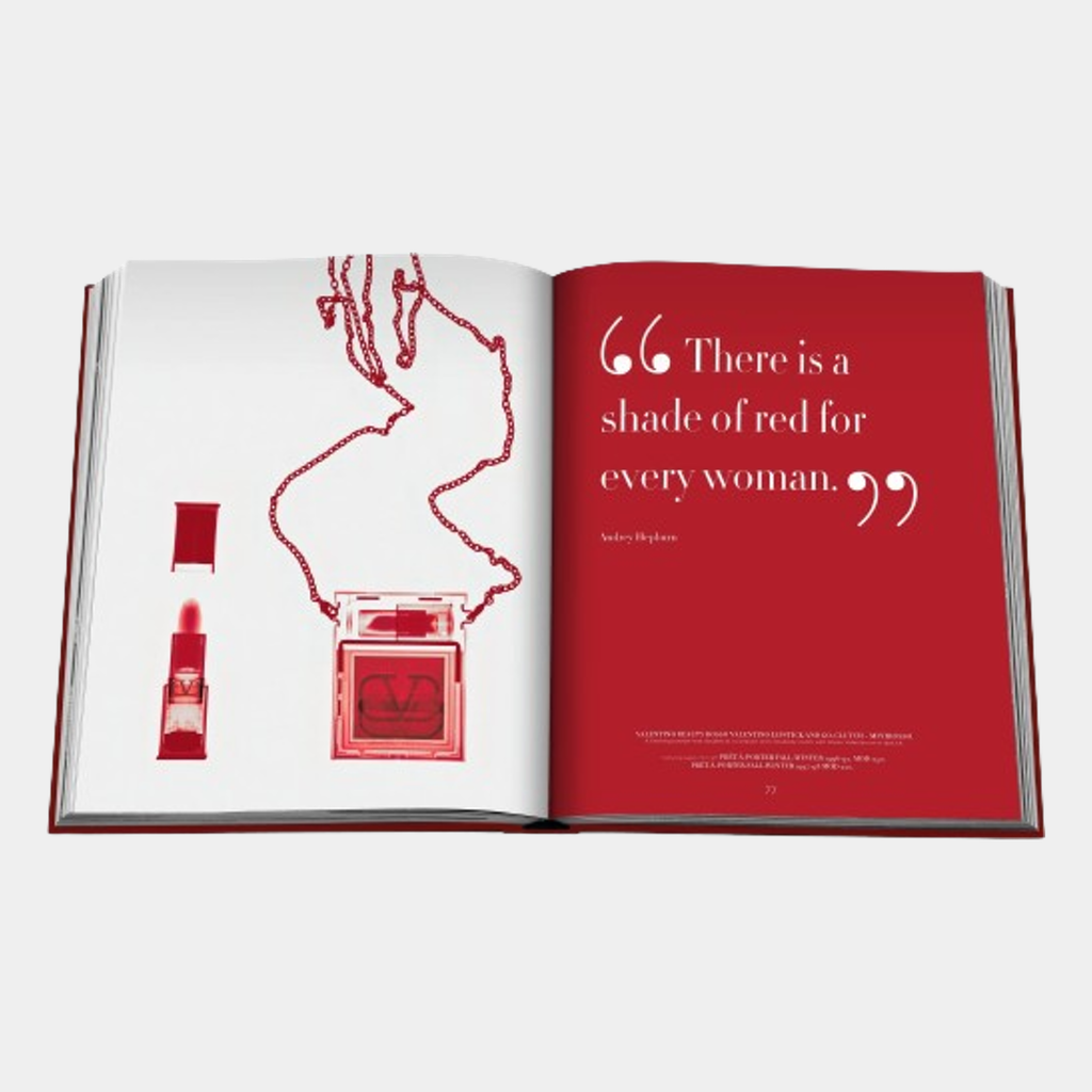 Valentino Rosso Coffee Table Book Touched Interiors