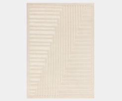Valley luxury rug featuring a geometric pattern for modern home decor.