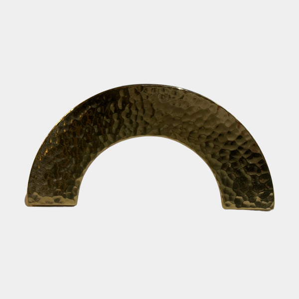 VEDA Hammered Brass Cabinet Handle