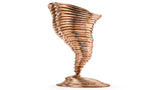 Vertigine Spiral Luxury Vase in bronze
