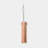 Viandante Cylinder Luxury Suspension Lamp, shown in copper