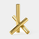 Vimini Crossed Twig Luxury Candle Holder, view 3
