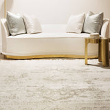 Vintage Sheen Viscose Rug, shown in a room setting