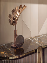 Warm LED Table Lamp Lighting: The Callia Table Lamp by Visionnaire boasts a powerful, energy-efficient LED light source that provides a warm and inviting glow.
