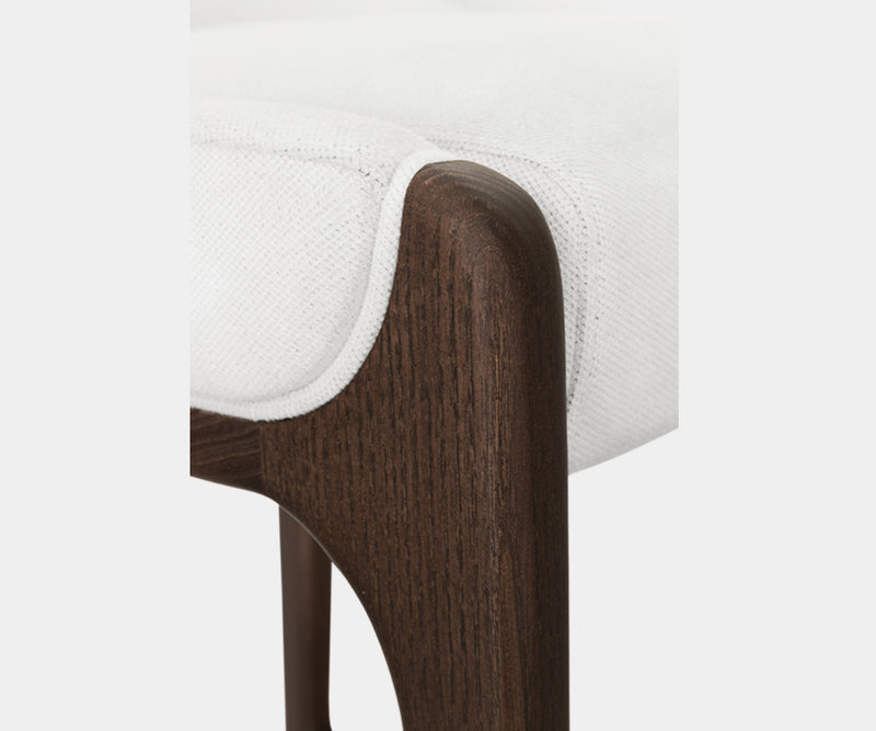 Walnut Wood Bar Chair: The Yemen is a Minimalist Masterpiece.