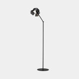Zampetta Articulated Luxury Floor Lamp, shown in burnished brass