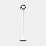 Zampetta Articulated Luxury Floor Lamp, shown in burnished brass