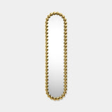 Zecchino Beaded Oval Luxury Mirror, view 2