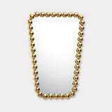 Zecchino Beaded Trapezoid Luxury Mirror, view 2