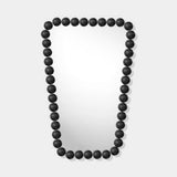 Zecchino Beaded Trapezoid Luxury Mirror, view 7