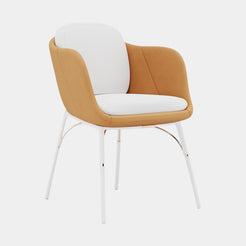 Nero Outdoor Dining Chair With Armrest
