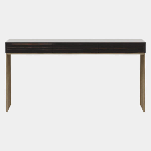 Angeliño High Gloss Ebony Console Table