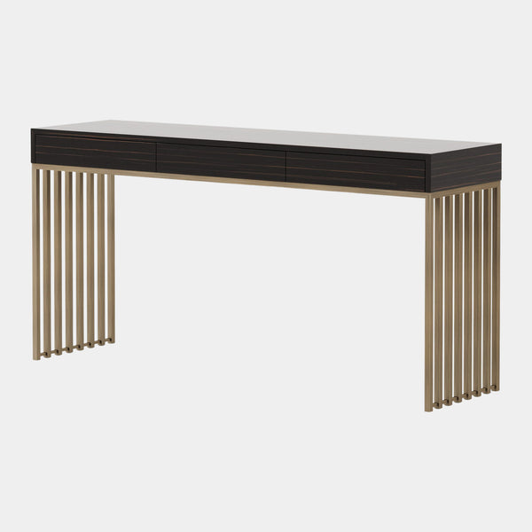 Angeliño High Gloss Ebony Console Table