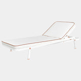Ribbon Copper Plated Chrome Luxury Sunbed