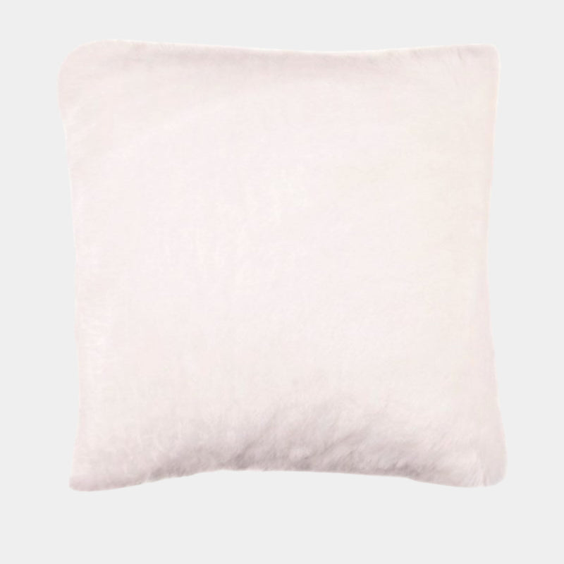 Arctic Fox Feather Padded Cushion