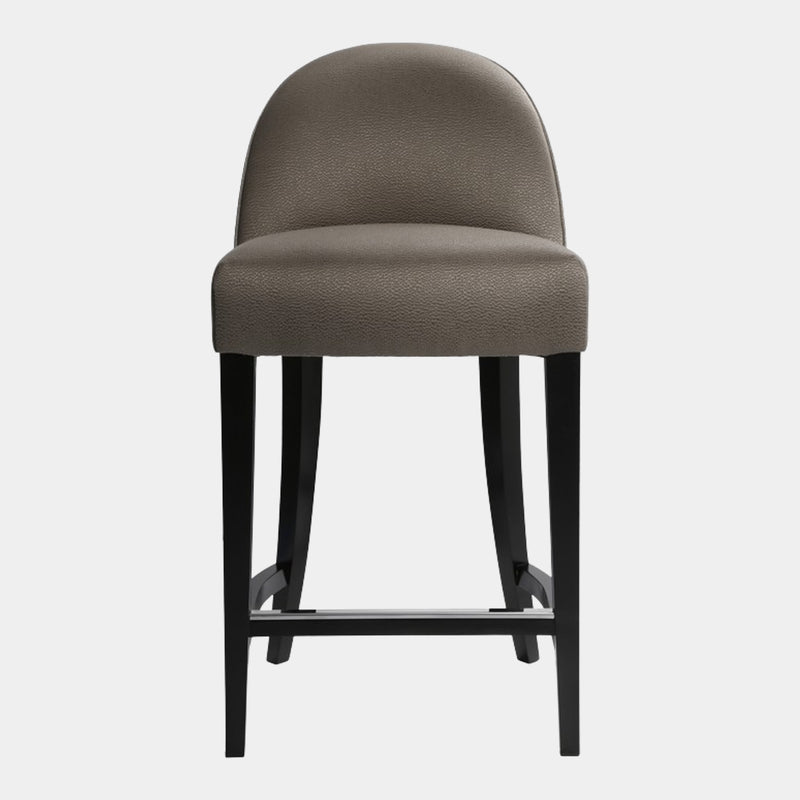 Arthur Chrome-Finished Luxury Bar Stool