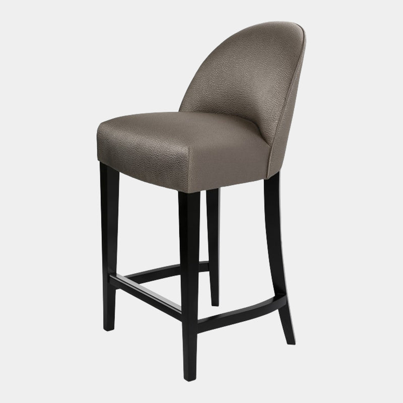 Arthur Chrome-Finished Luxury Bar Stool