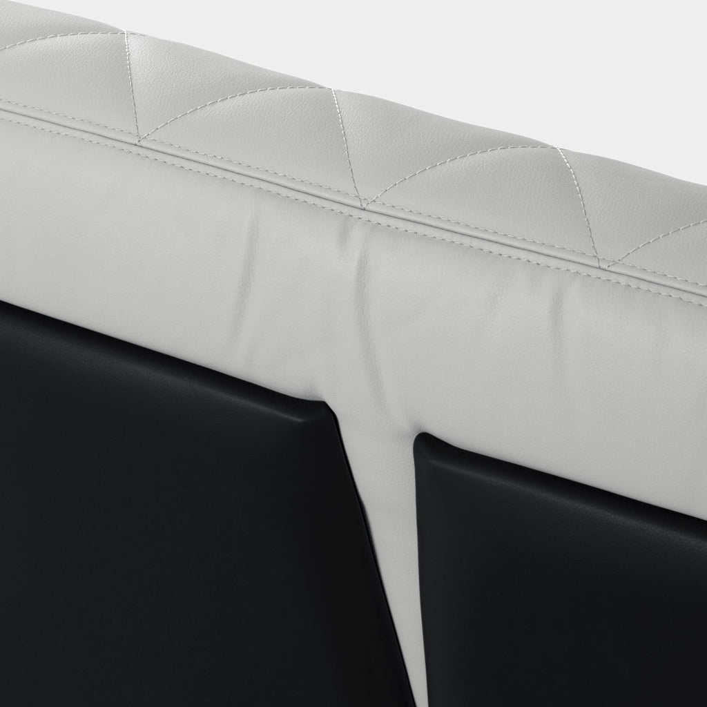 Atherton Diamond Stitched Luxury Sofa Touched Interiors